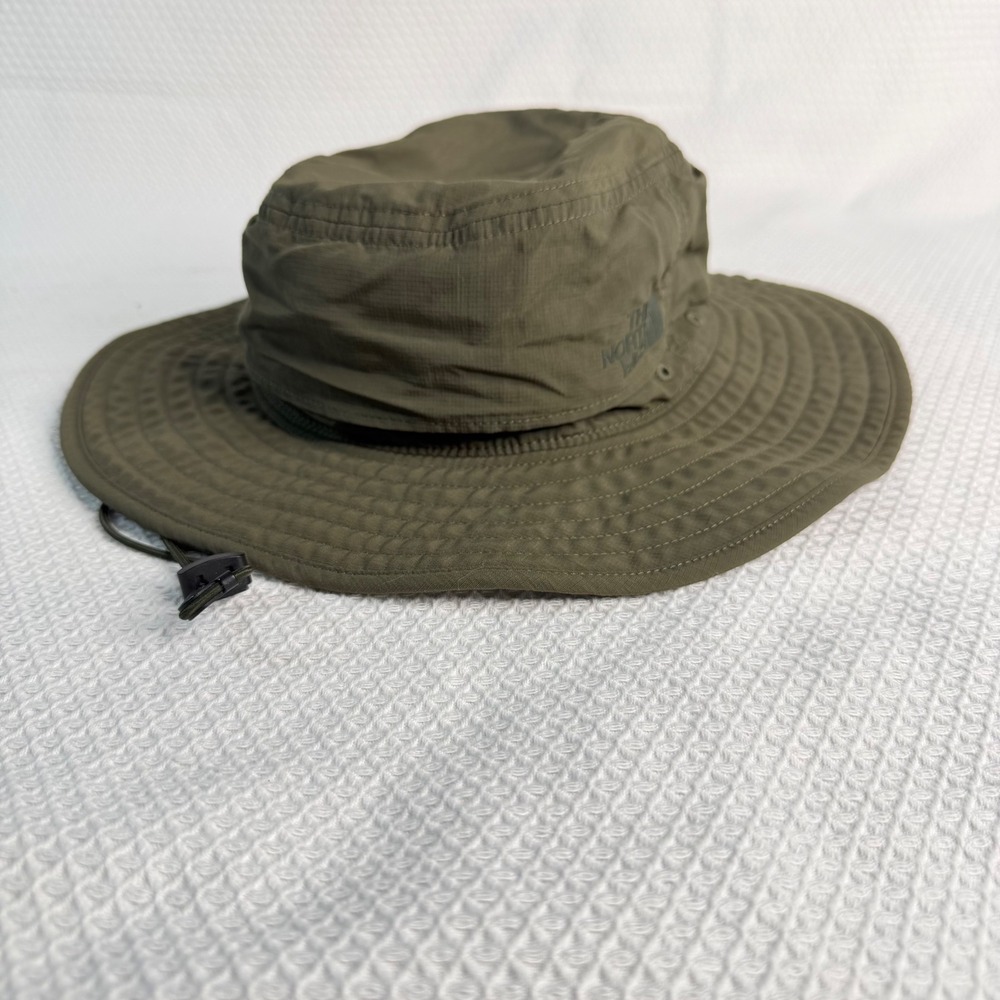 The North Face Horizon Brimmer Hat Olive Green Mens Hiking Sun Boonie Adjustable